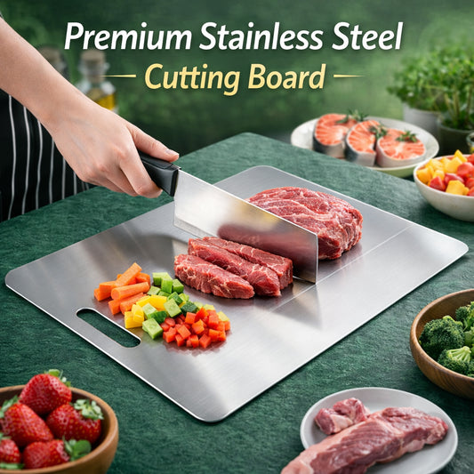 stainless steel cutting board