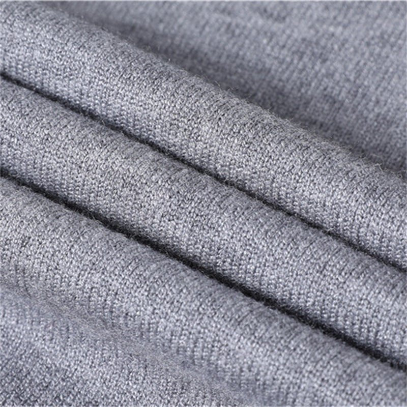 Classic Roll Neck Jumper for Men with Comfortable Fit and Timeless Style