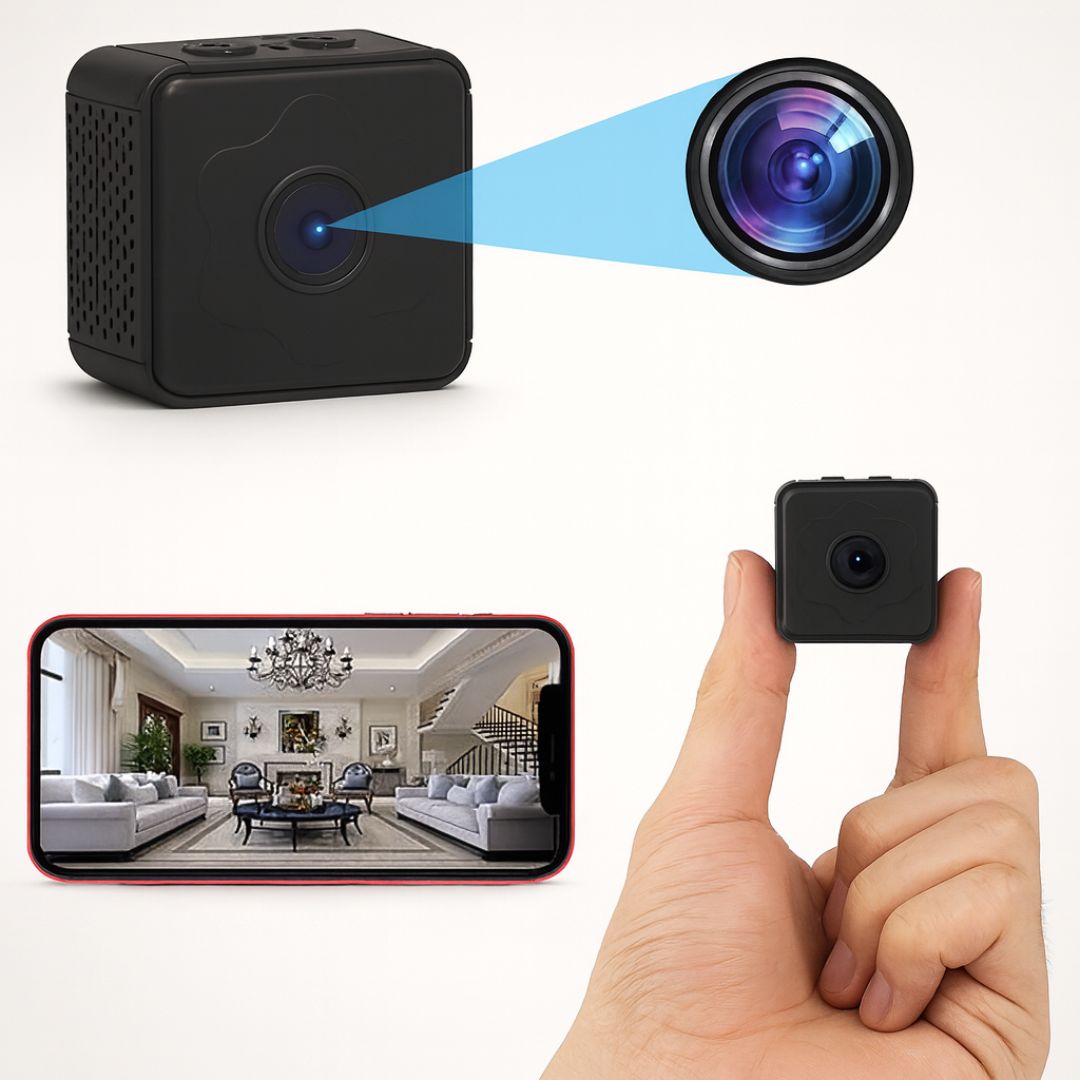 Camera with Compact Wireless Security Night Vision and Motion Detection