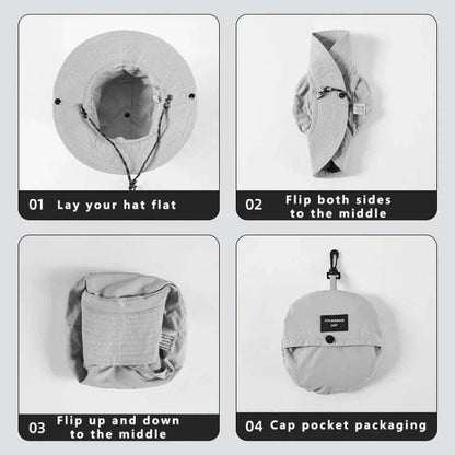 Ladies' Sun Hat with UPF 50+ Protection and Wide Brim