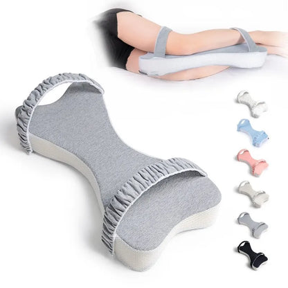 Pillow with Ergonomic Leg Design for Sleeping with Memory Foam and Optimal Support