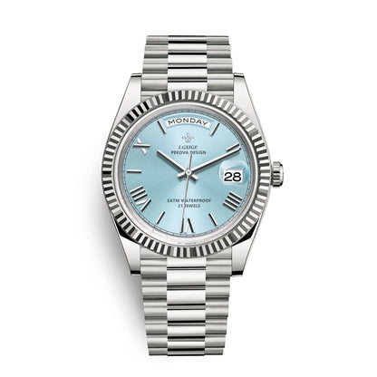 Watch with Men’s Day and Date Display for Timeless and Elegant