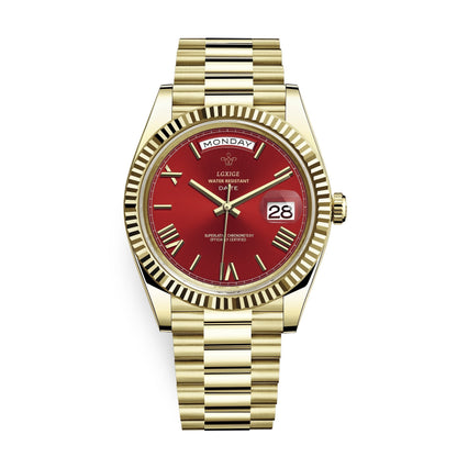Watch with Men’s Day and Date Display for Timeless and Elegant