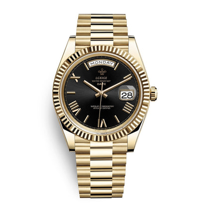 Watch with Men’s Day and Date Display for Timeless and Elegant