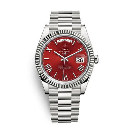Watch with Men’s Day and Date Display for Timeless and Elegant