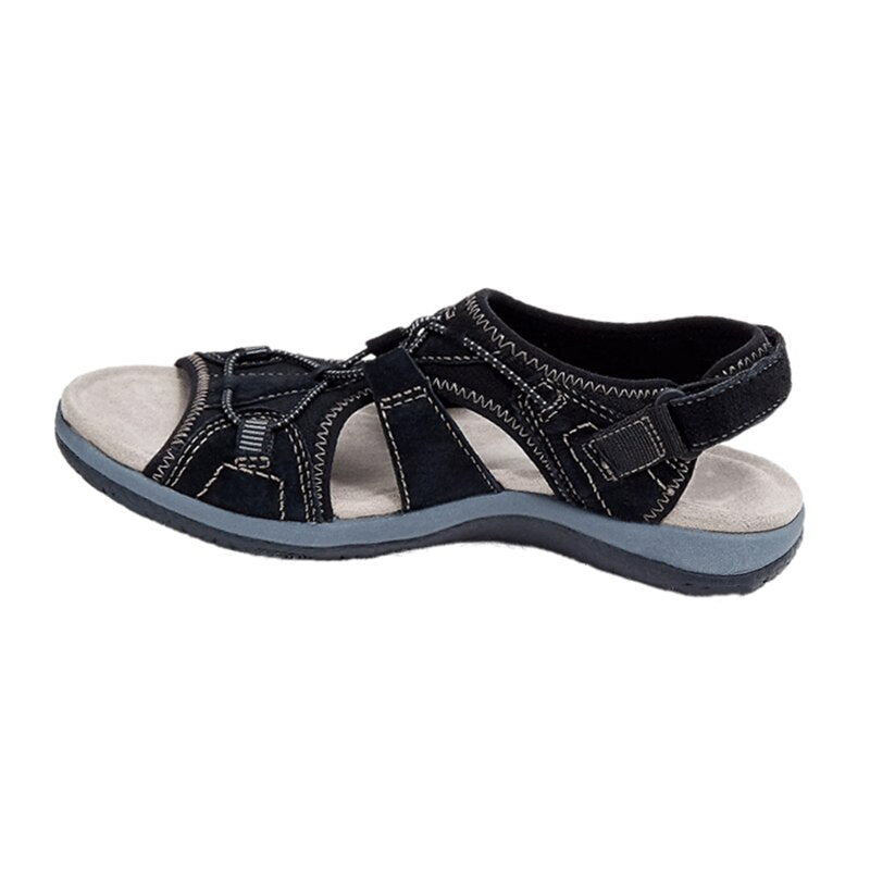 Sandals with Comfortable Ladies' Adjustable Straps and Open Toe