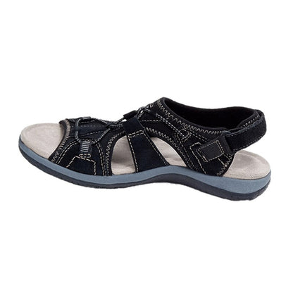 Sandals with Comfortable Ladies' Adjustable Straps and Open Toe