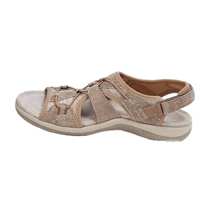 Sandals with Comfortable Ladies' Adjustable Straps and Open Toe
