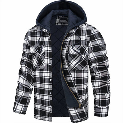 Explorer Flannel Winter Jacket for Warm and Tough for Outdoor Adventures