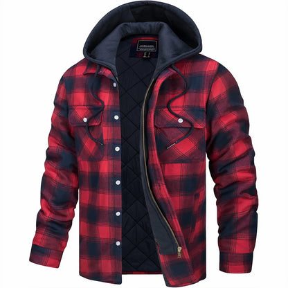 Explorer Flannel Winter Jacket for Warm and Tough for Outdoor Adventures