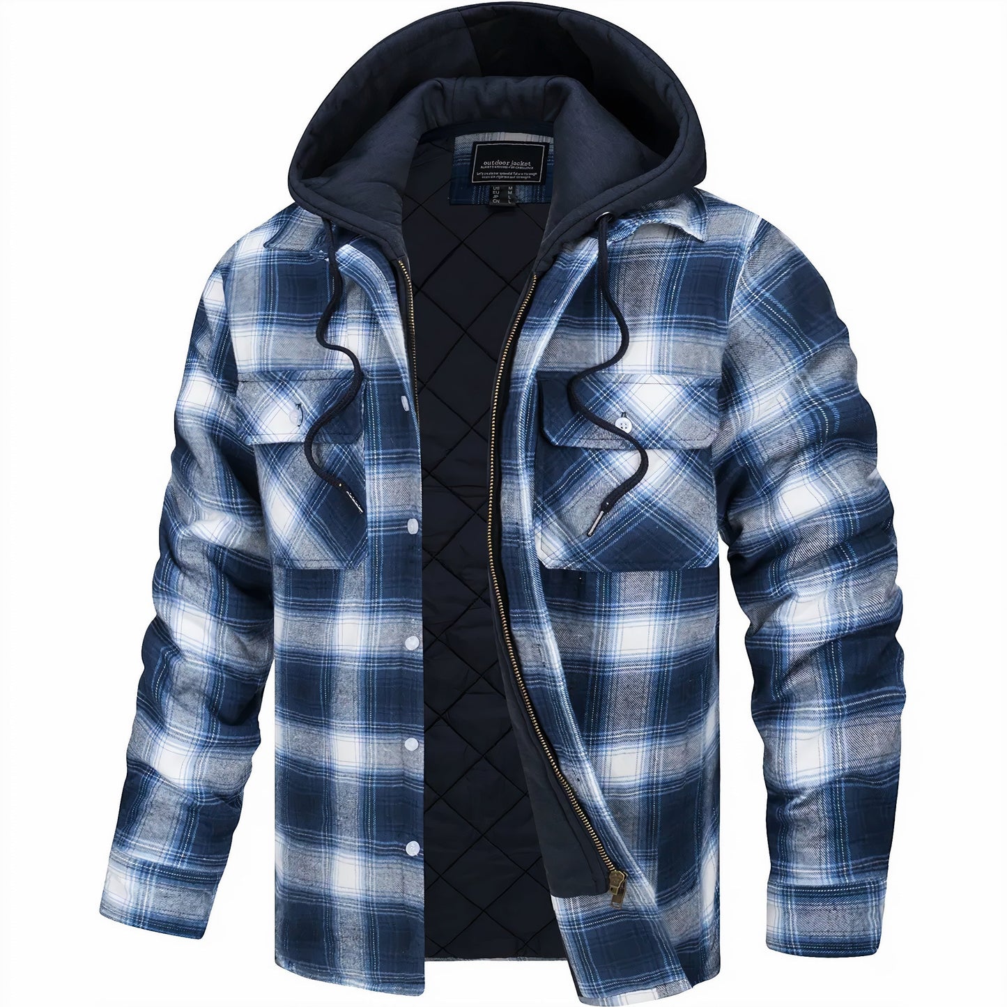 Explorer Flannel Winter Jacket for Warm and Tough for Outdoor Adventures
