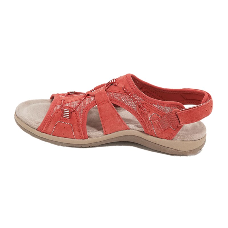 Sandals with Comfortable Ladies' Adjustable Straps and Open Toe