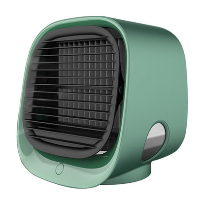 Compact Air Cooler and Humidifier with USB Power and Silent Cooling