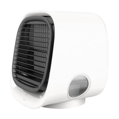 Compact Air Cooler and Humidifier with USB Power and Silent Cooling