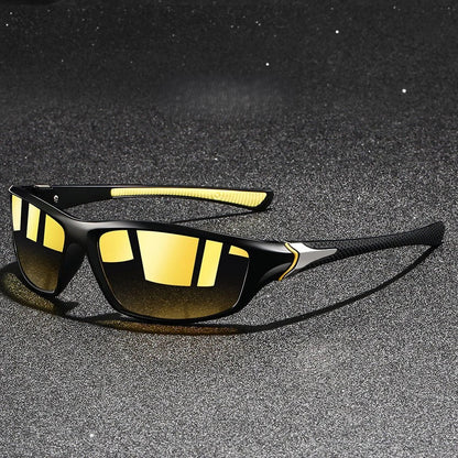 Polarised Unisex Sunglasses with UV400 Protection for Day and Night