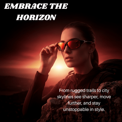 Polarised Unisex Sunglasses with UV400 Protection for Day and Night