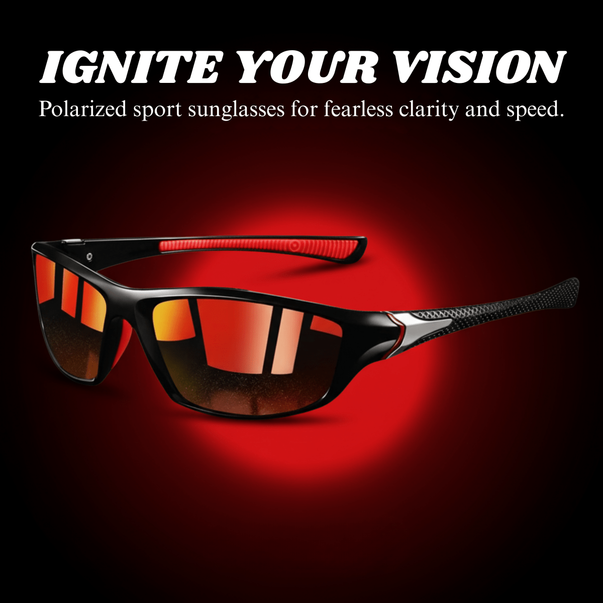 Polarised Unisex Sunglasses with UV400 Protection for Day and Night