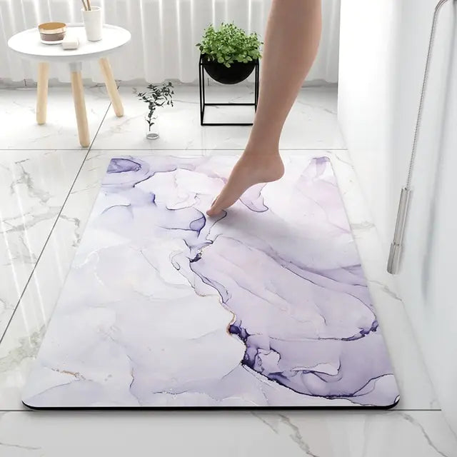 Mat Aquaart Luxe Bath for Water-Absorbing and Quick-Drying