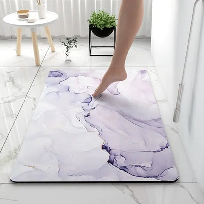 Mat Aquaart Luxe Bath for Water-Absorbing and Quick-Drying