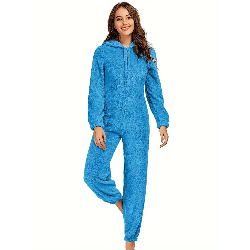 Fluffy Winter Onesie for Delightfully Warm & Cosy