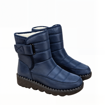 Boots with Waterproof Ladies Snow Non-Slip Sole for Warm Winter Boots for Ice and Snow